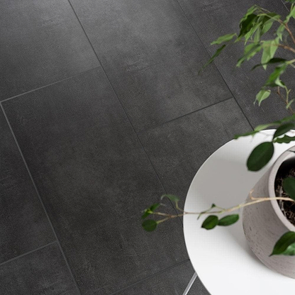 Stark Graphite Porcelain Tiles - Hyperion Tiles
