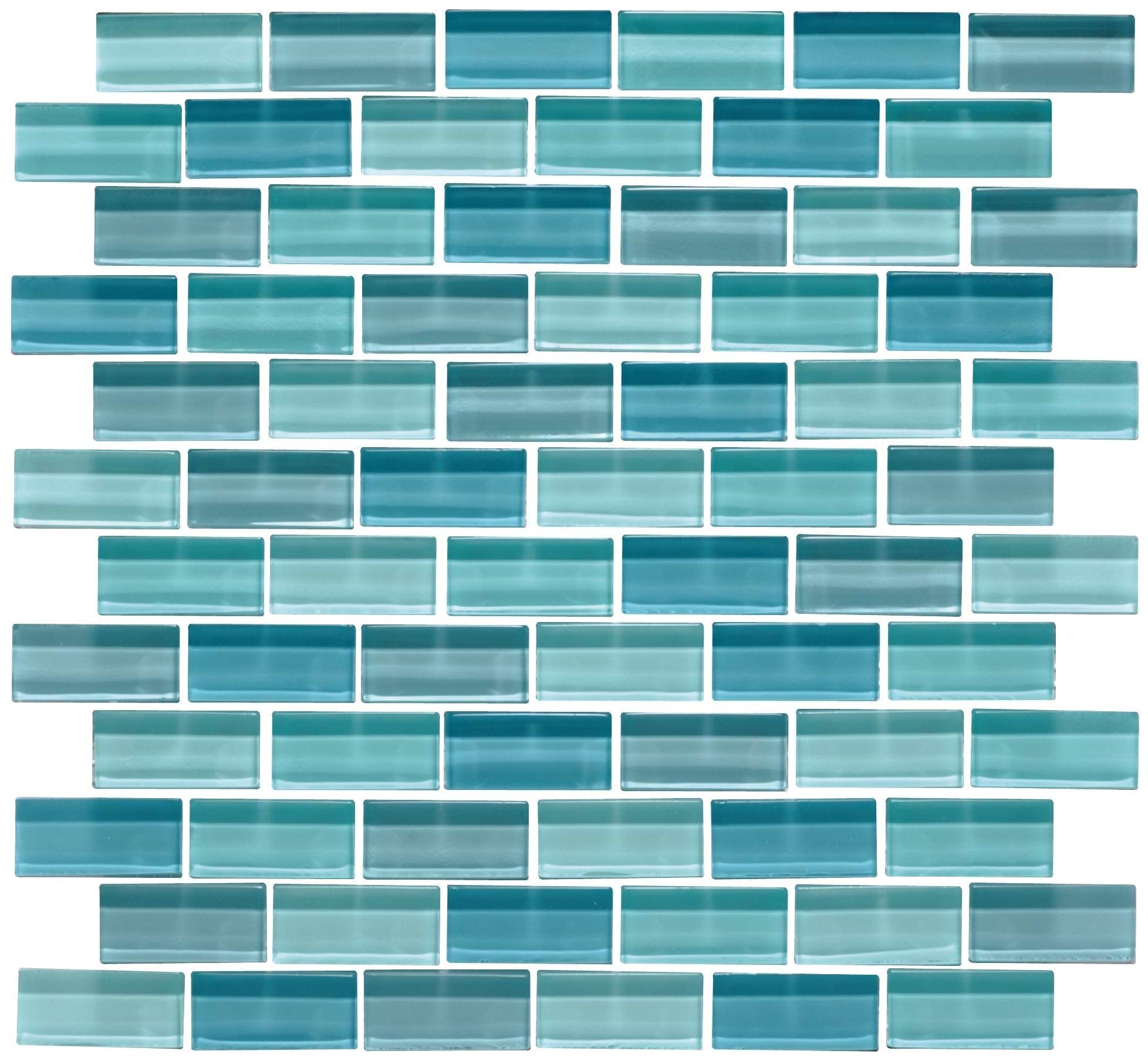 Superior Clear Brickbond Mosaics - Hyperion Tiles