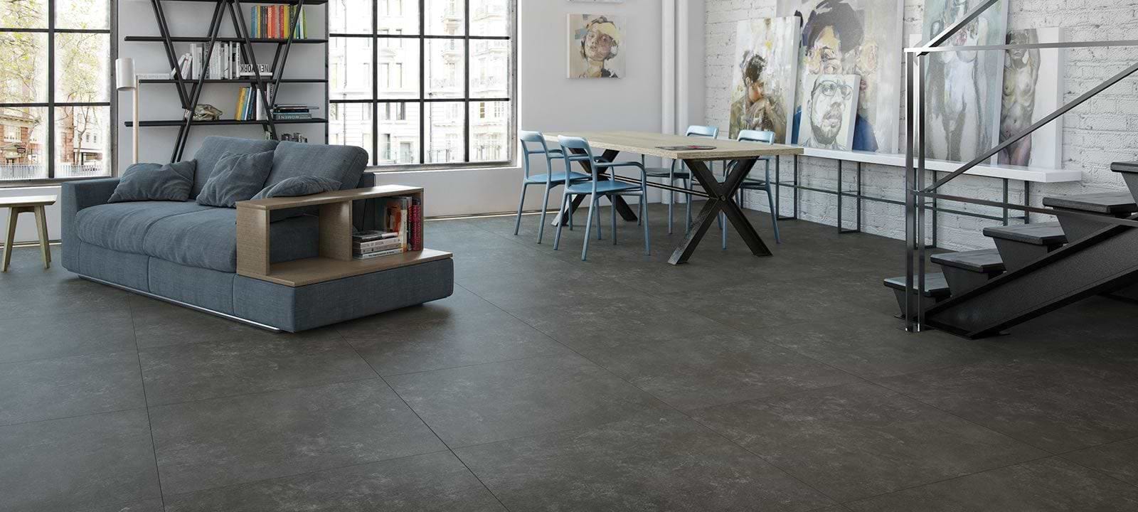 Tanum Plomo Matt 60 x 60cm - Hyperion Tiles