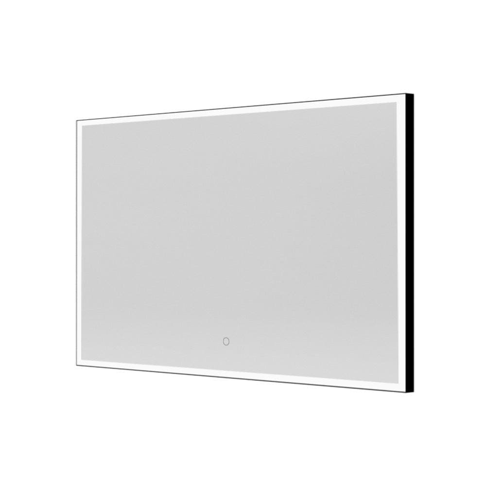 Tate Light Rectangular Mirror 120 Black - Hyperion Tiles
