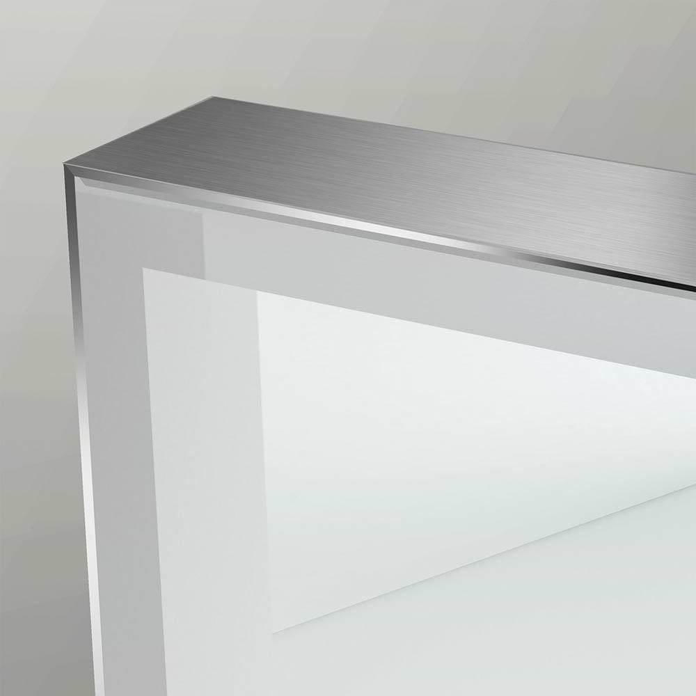 Tate Light Rectangular Mirror 120 Polished - Hyperion Tiles