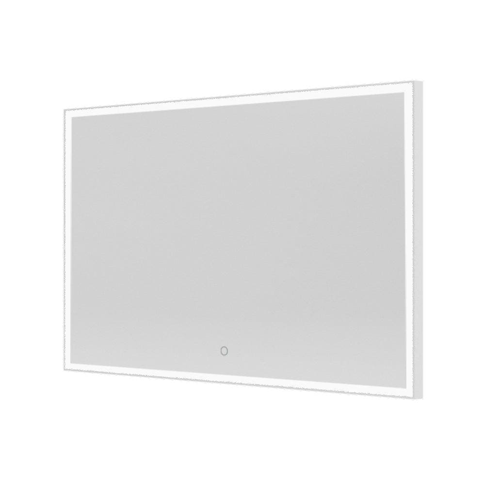 Tate Light Rectangular Mirror 120 White - Hyperion Tiles
