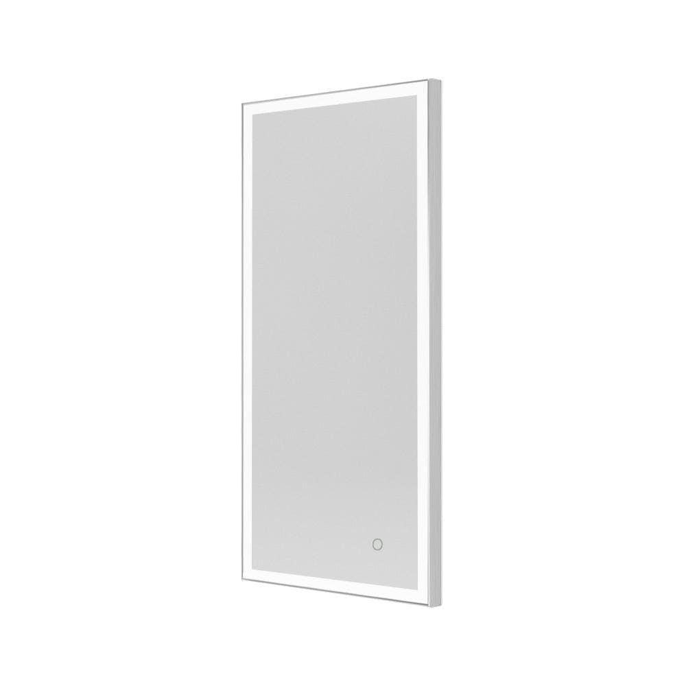 Tate Light Rectangular Mirror 50 Polished - Hyperion Tiles