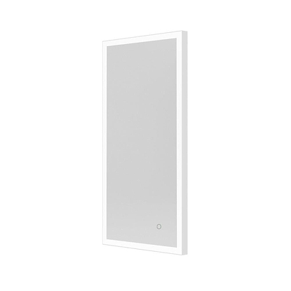 Tate Light Rectangular Mirror 50 White - Hyperion Tiles