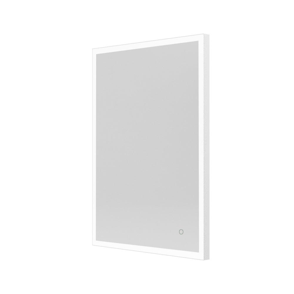 Tate Light Rectangular Mirror 60 White - Hyperion Tiles