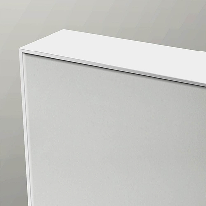 Tate Rectangular Mirror 70 White - Hyperion Tiles