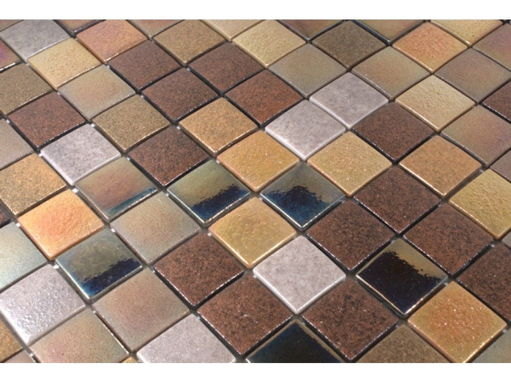 Texturas Duna Textured Glass Mosaic - Hyperion Tiles
