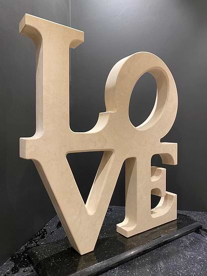 The Love Sculpture - Hyperion Tiles