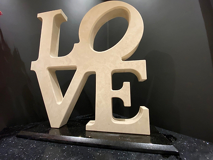 The Love Sculpture - Hyperion Tiles