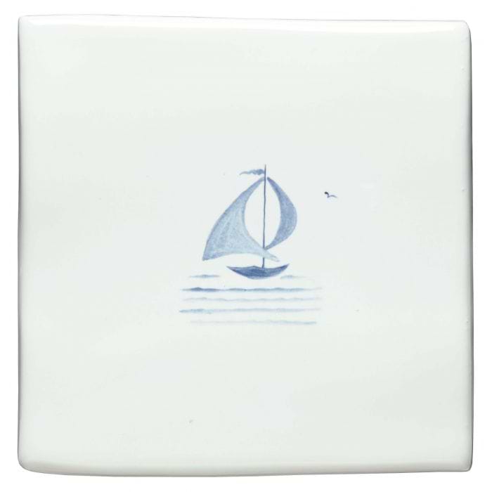 Thomas Basset of Rye Delft Boat - Hyperion Tiles