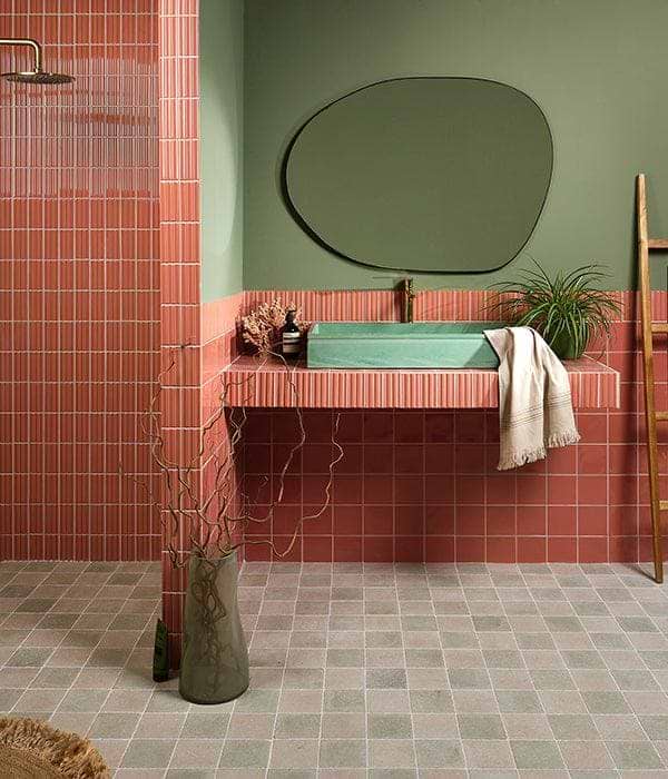 Tunstall Ceramic Coral Square - Hyperion Tiles