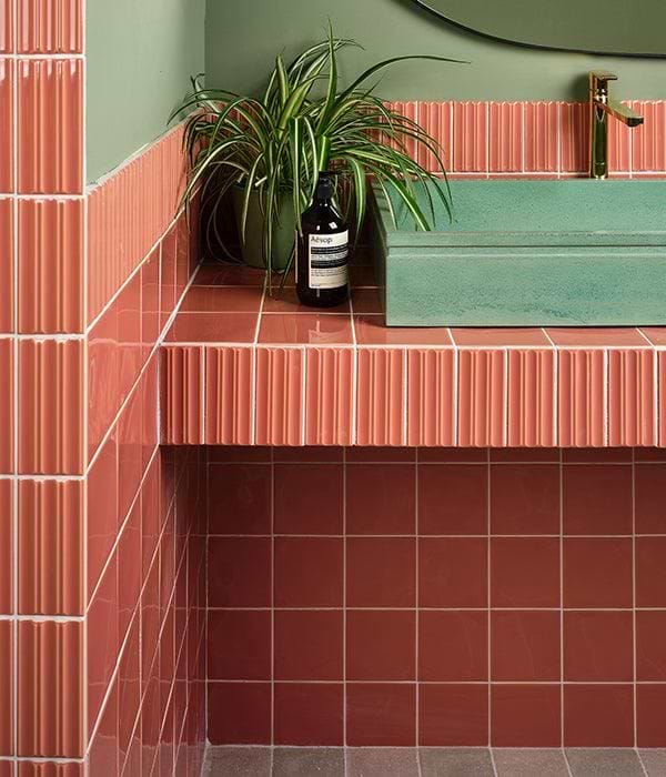 Tunstall Ceramic Coral Square - Hyperion Tiles