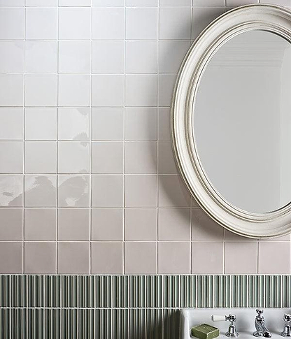 Tunstall Ceramic Deep White Square - Hyperion Tiles