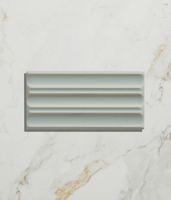 Tunstall Ceramic Fern Fluted Brick - Hyperion Tiles