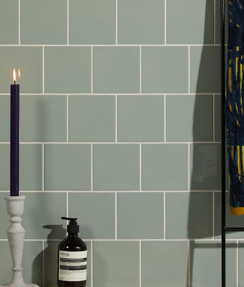 Tunstall Ceramic Fern Square - Hyperion Tiles