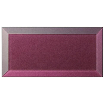 Ulysses Metallic Glass Bevel 200 x 100mm - Hyperion Tiles