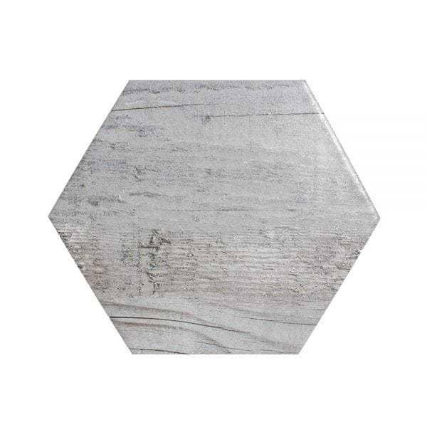 vendor-unknown All Products 24.2 x 28cm Hickory Hexagon Tiles