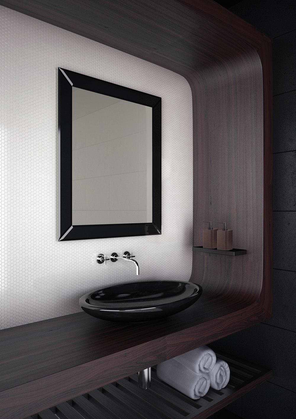 Verona Mirror Black - Hyperion Tiles