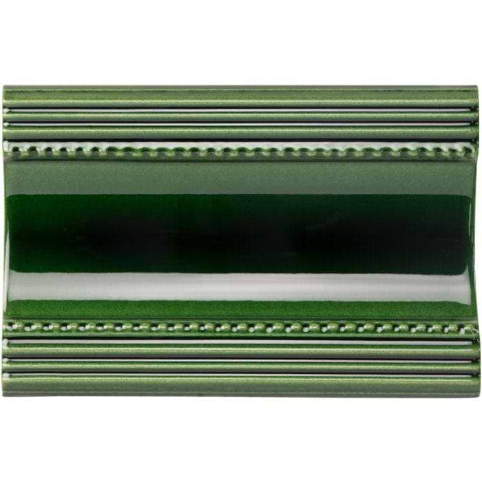 Victorian Green Plain Cornice - Hyperion Tiles