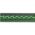 Victorian Green Rope Moulding - Hyperion Tiles