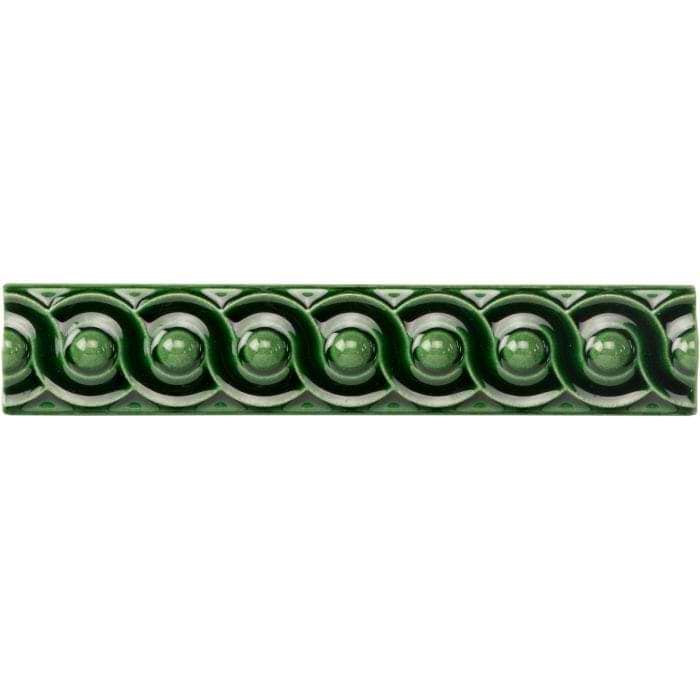 Victorian Green Scroll Moulding - Hyperion Tiles