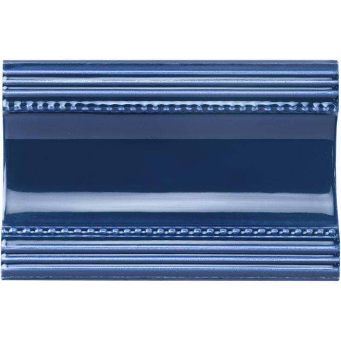 Windsor Blue Plain Cornice - Hyperion Tiles
