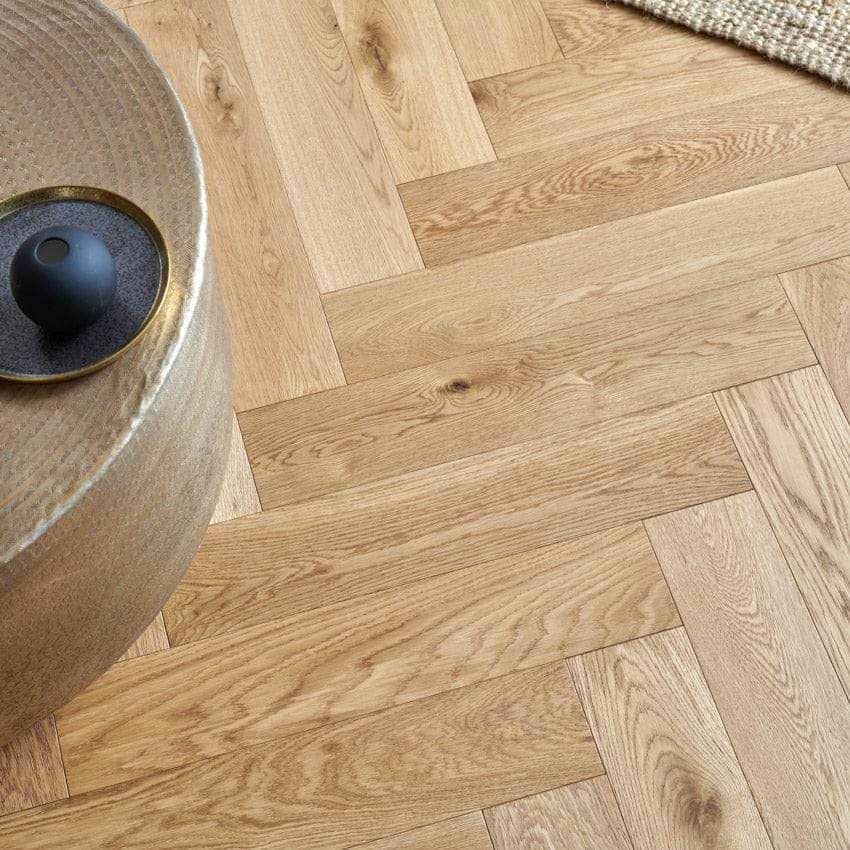 Woodpecker Flooring Wood Flooring 120 x 600 x 15mm Highclere Natural Oak