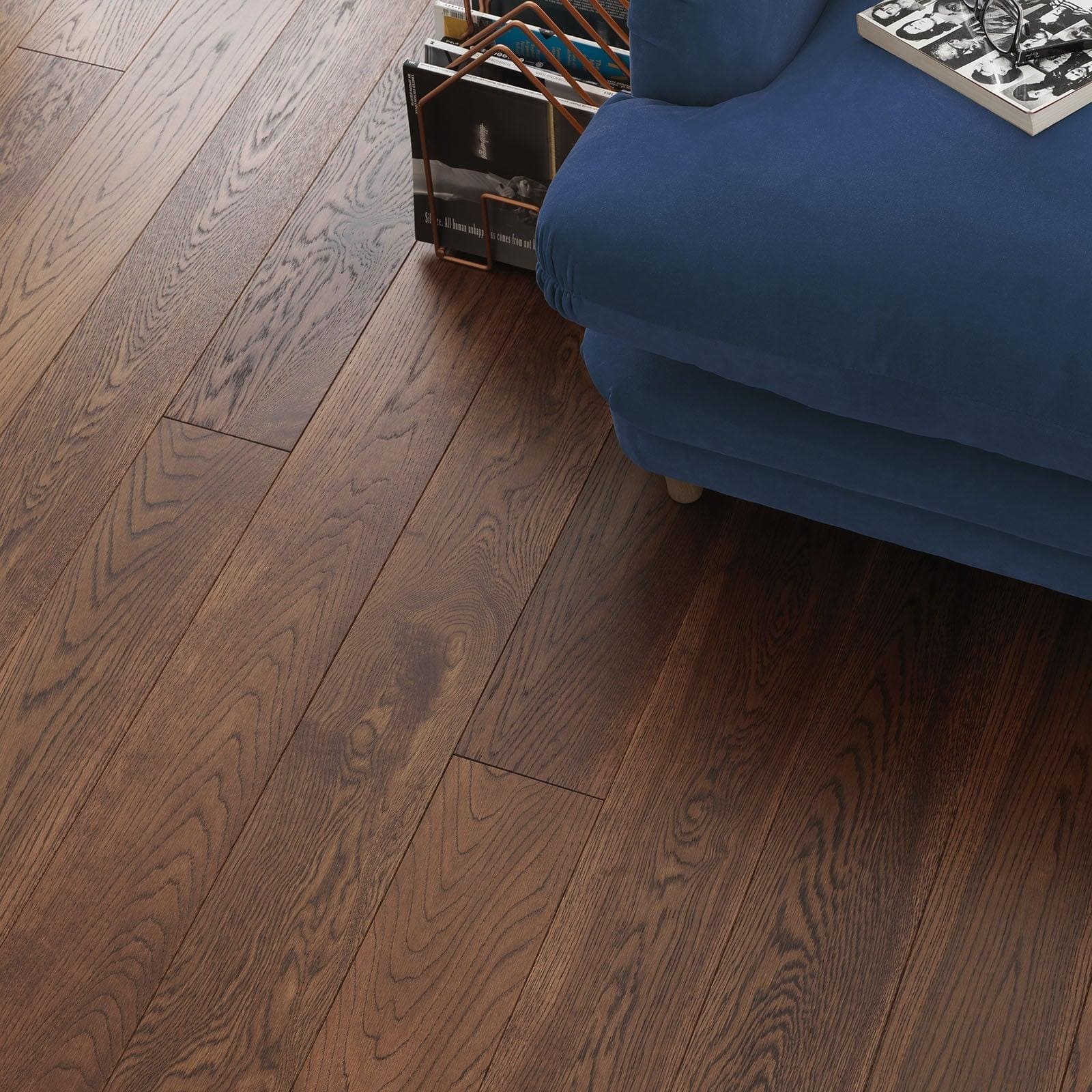 Woodpecker Flooring Wood Flooring 190 x 1900 x 15mm Harlech Cognac Oak