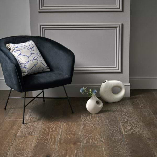 Woodpecker Flooring Wood Flooring 190 x 1900 x 15mm Harlech Espresso Oak