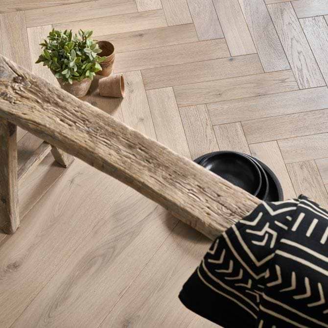 Woodpecker Flooring Wood Flooring 190 x 1900 x 15mm Harlech Feather Oak