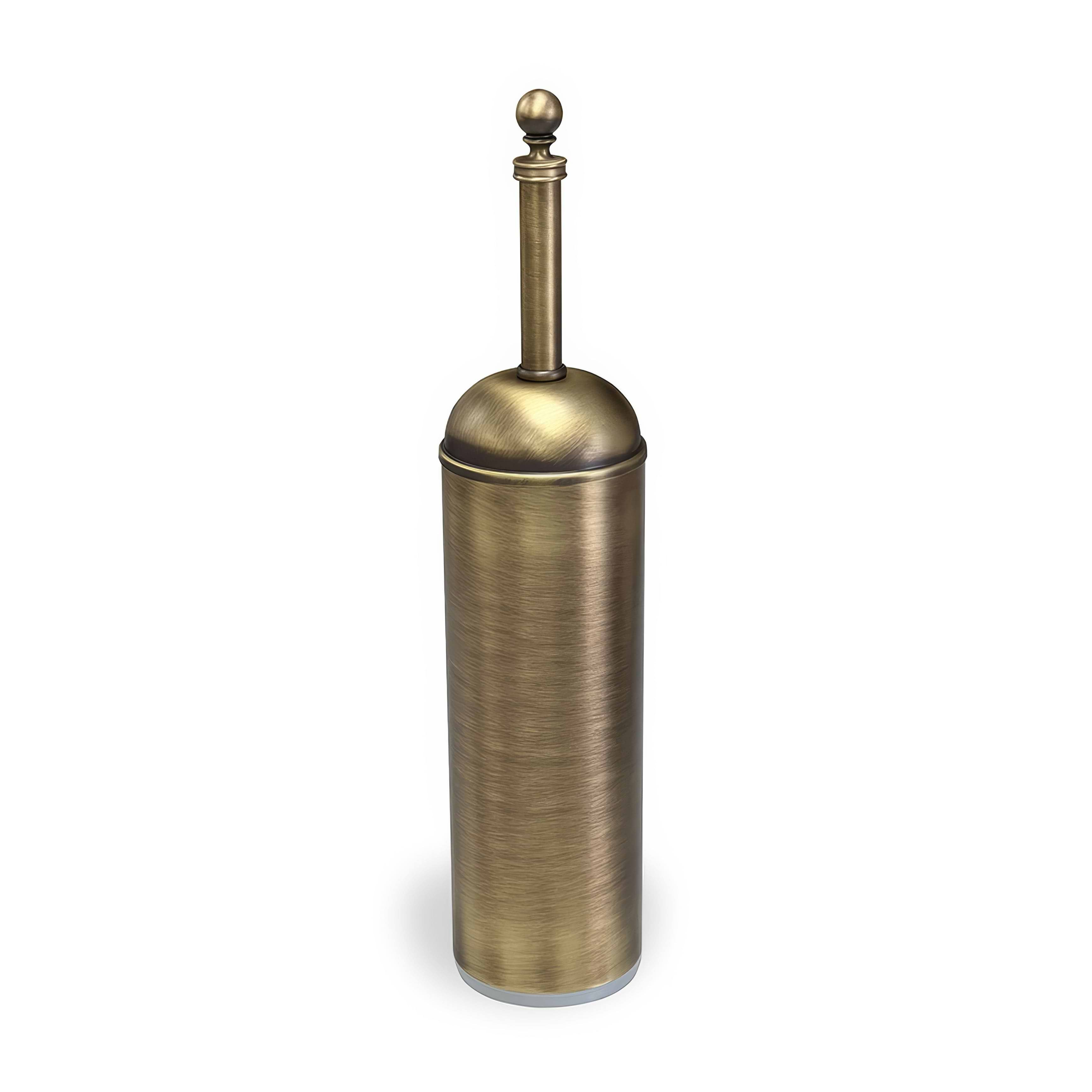 Albany Toilet Brush Aged Brass - Hyperion Tiles