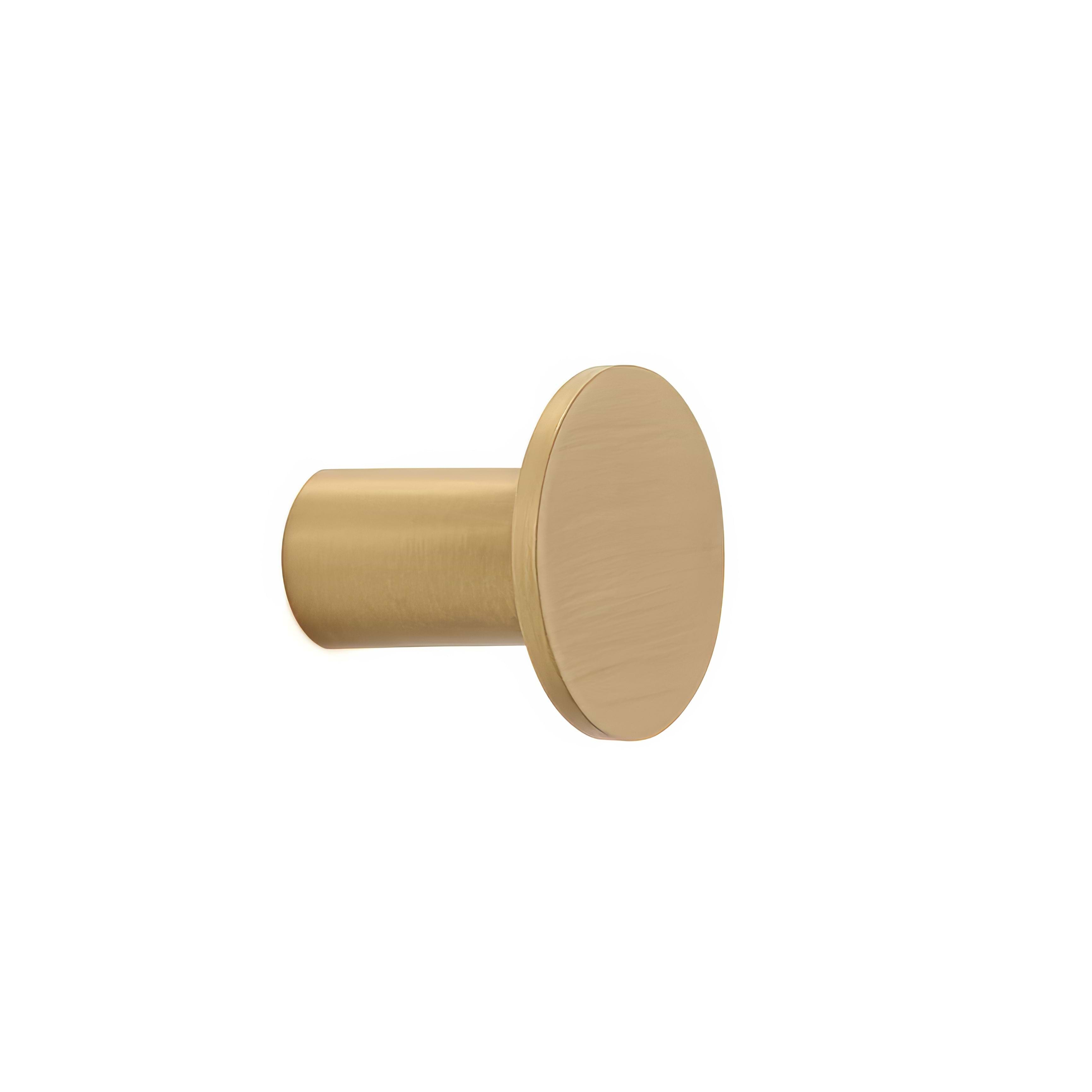 Carter Hook Brushed Brass - Hyperion Tiles