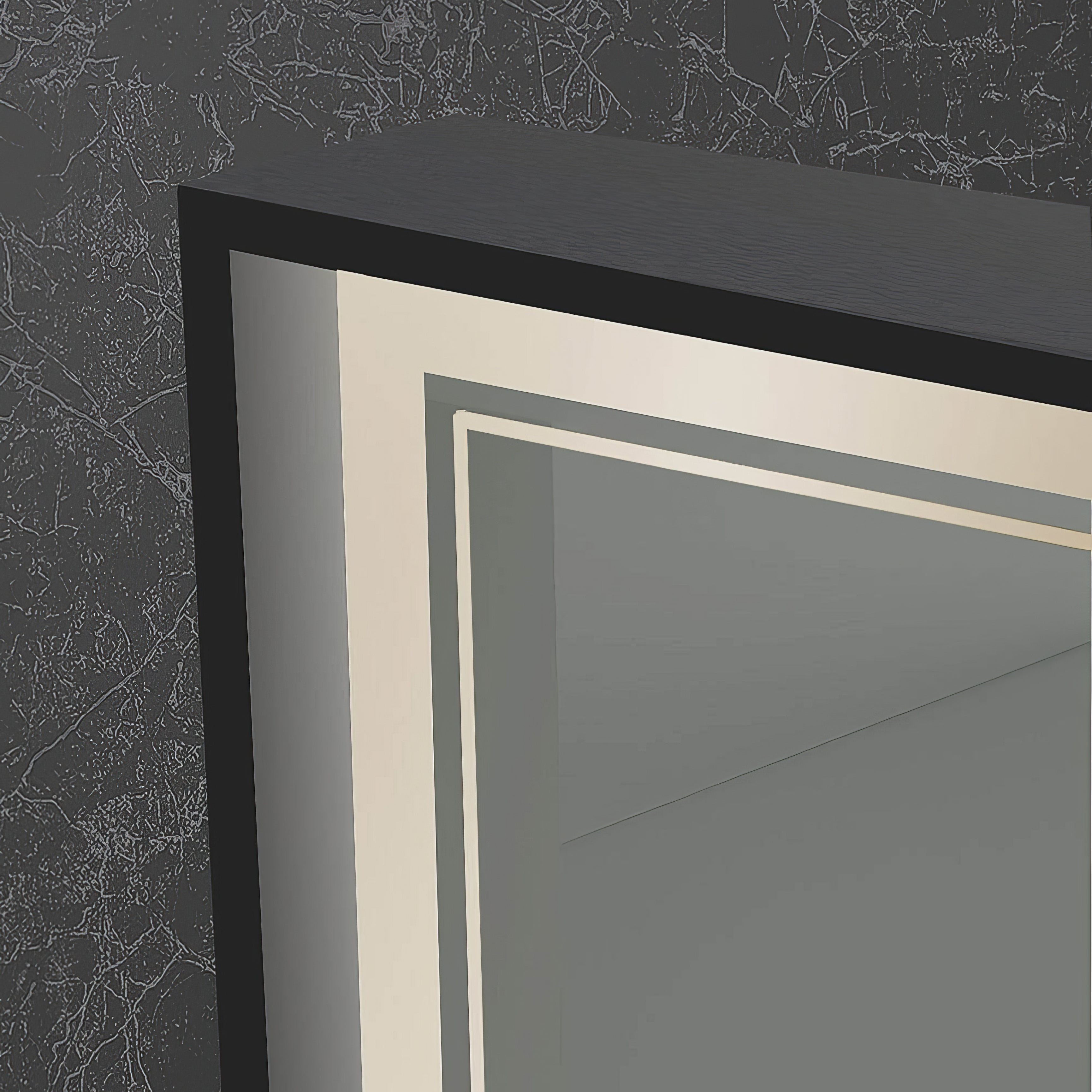 Astoria Mirror 60 Black - Hyperion Tiles