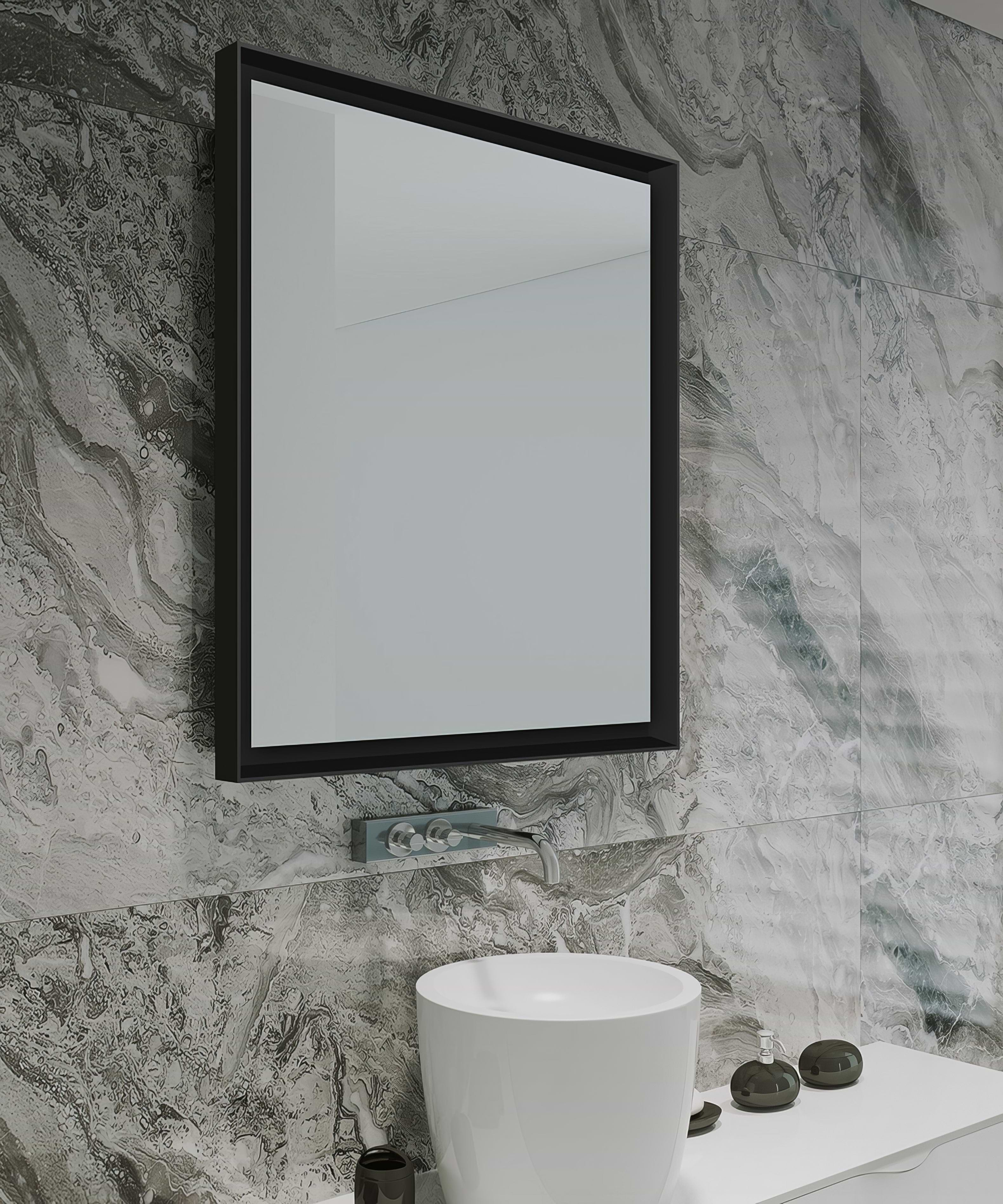 Brooklyn Mirror 60 Black - Hyperion Tiles