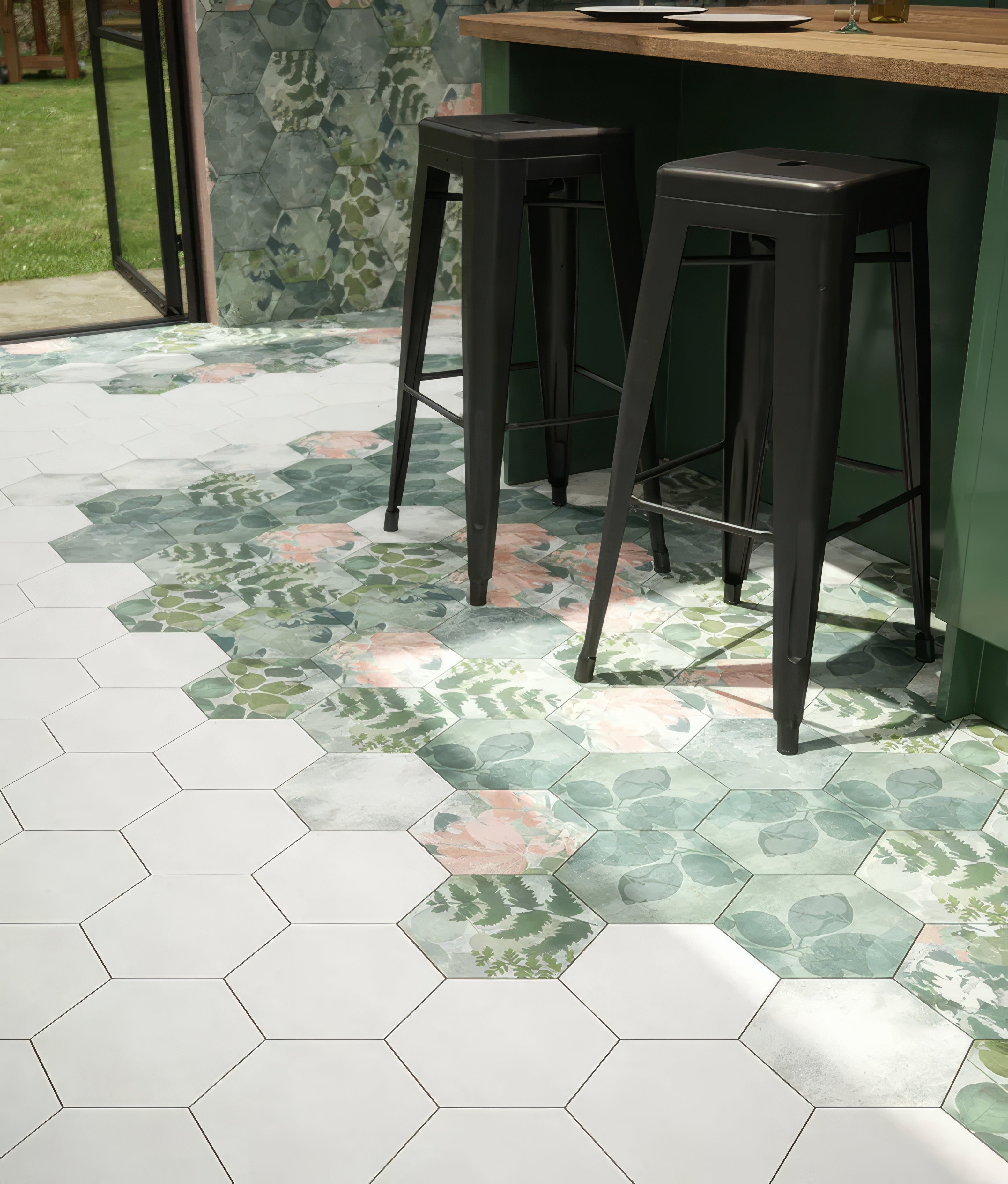 Shadow White Porcelain Field - Hyperion Tiles