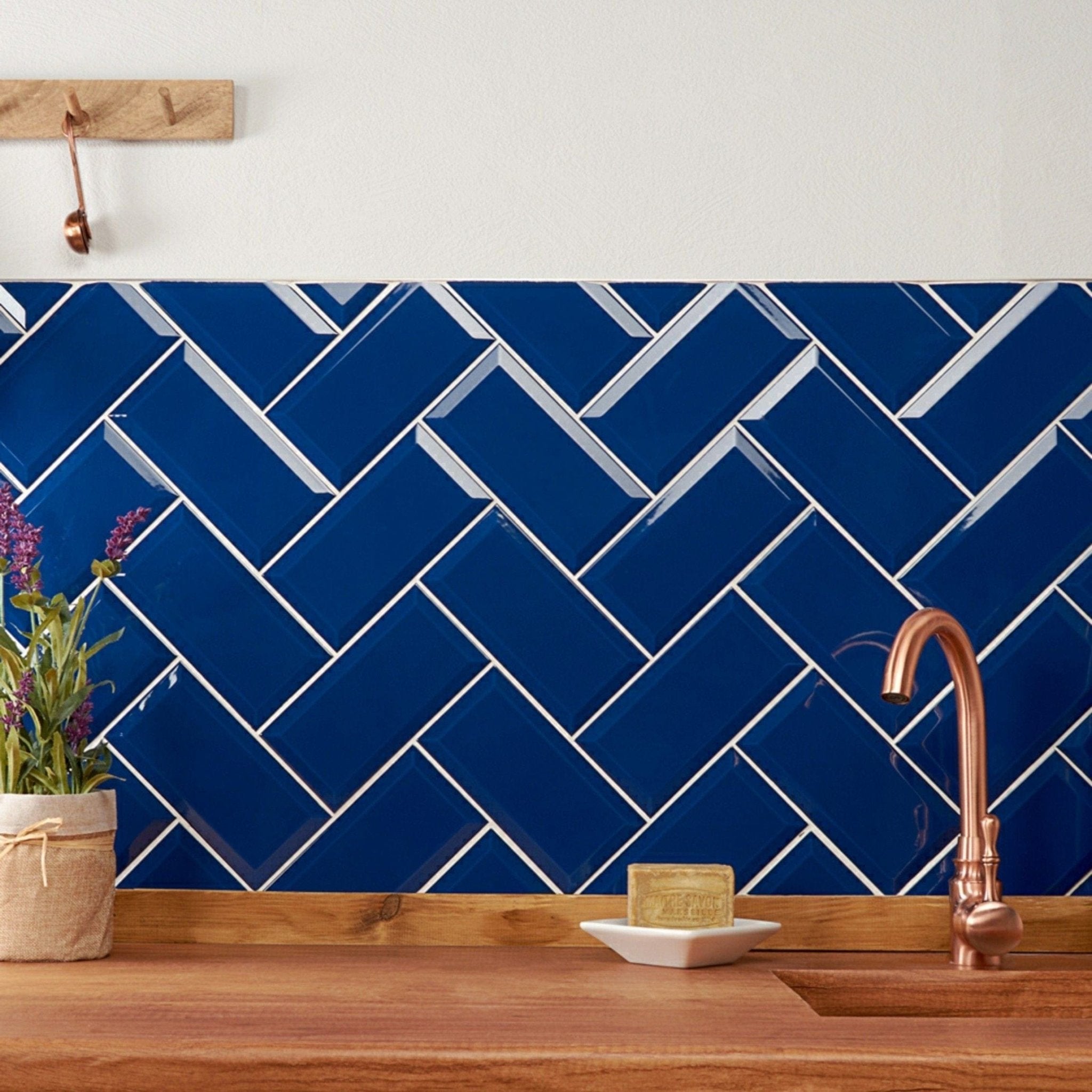 Metro Blue Gloss - Hyperion Tiles