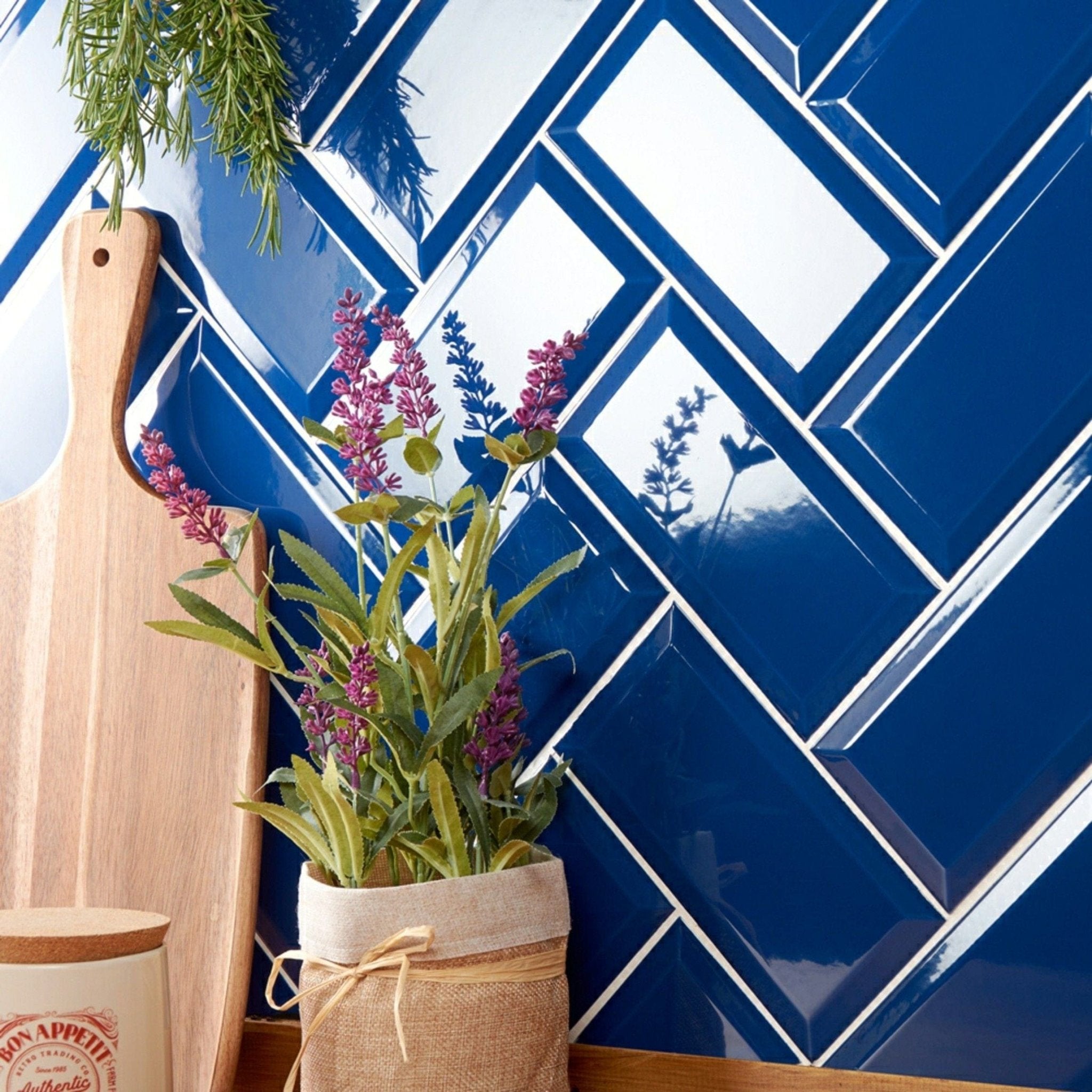 Metro Blue Gloss - Hyperion Tiles