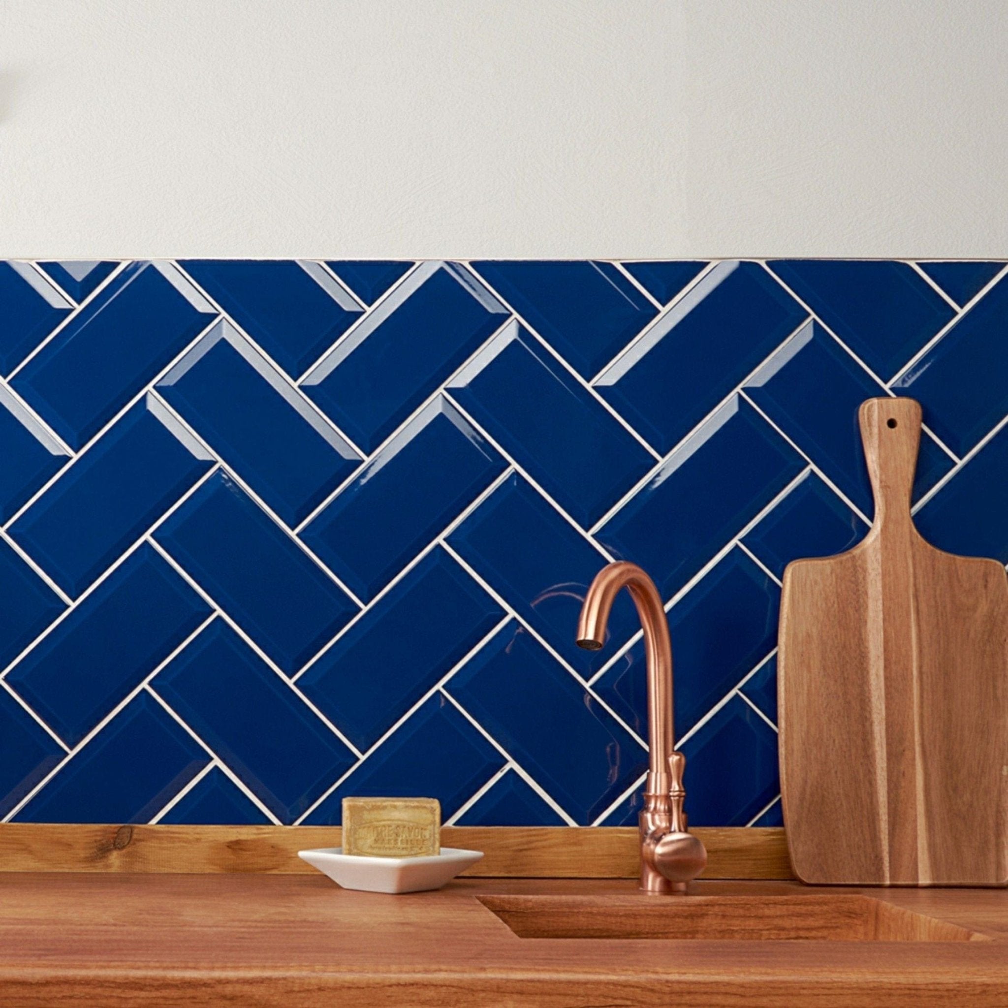 Metro Blue Gloss - Hyperion Tiles