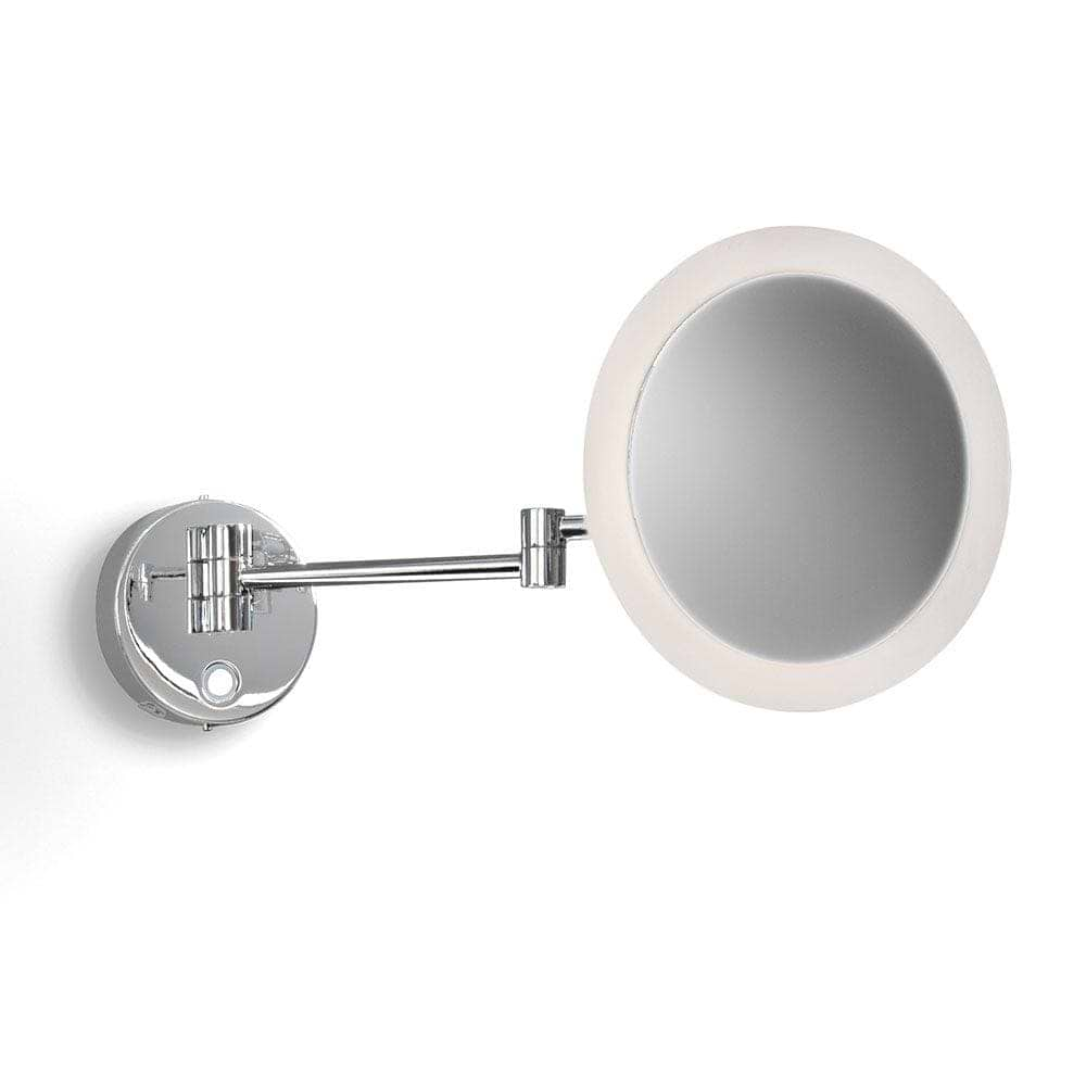 Sloane Round LED Magnifying Mirror Chrome - Hyperion Tiles