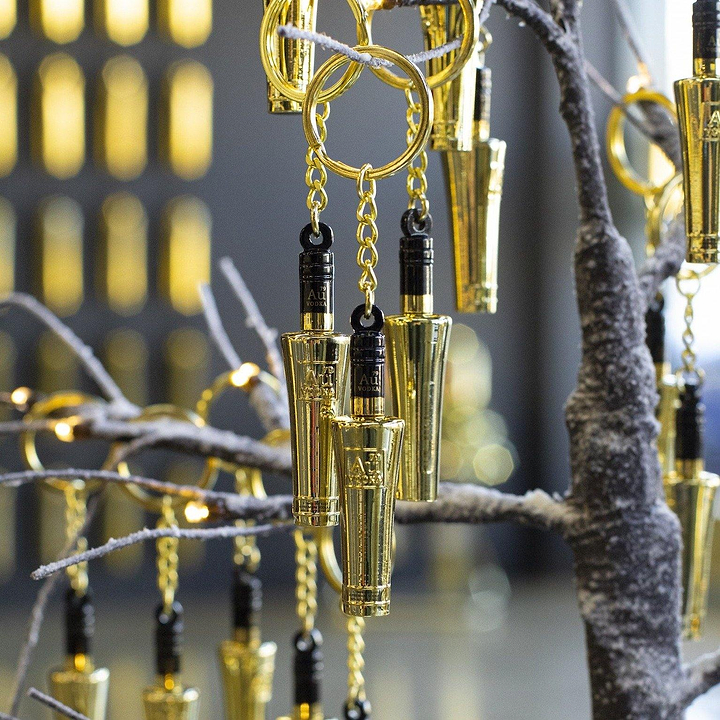 Au Vodka Gold Key Chain