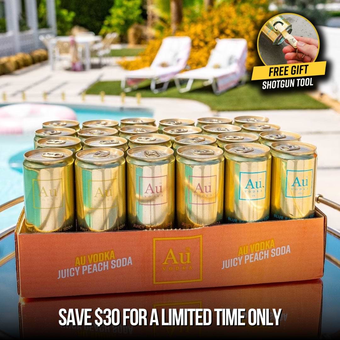 Au Vodka Pre-Mixed Variety Pack - 24 Cans