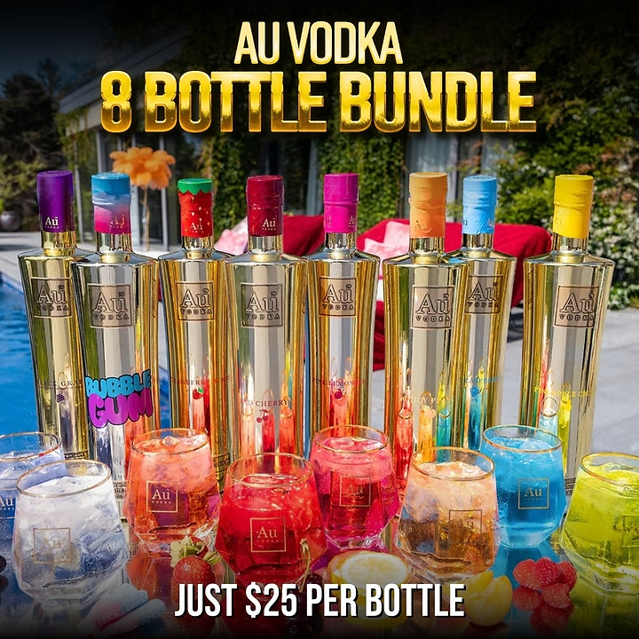 Au Vodka Full Flavor Collection