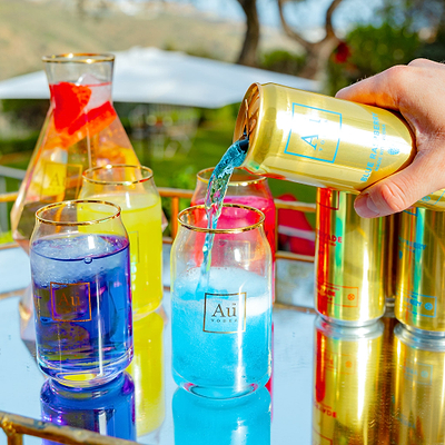 Au Can Glass