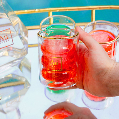 Au Ripple Glass