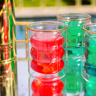 Au Ripple Glass