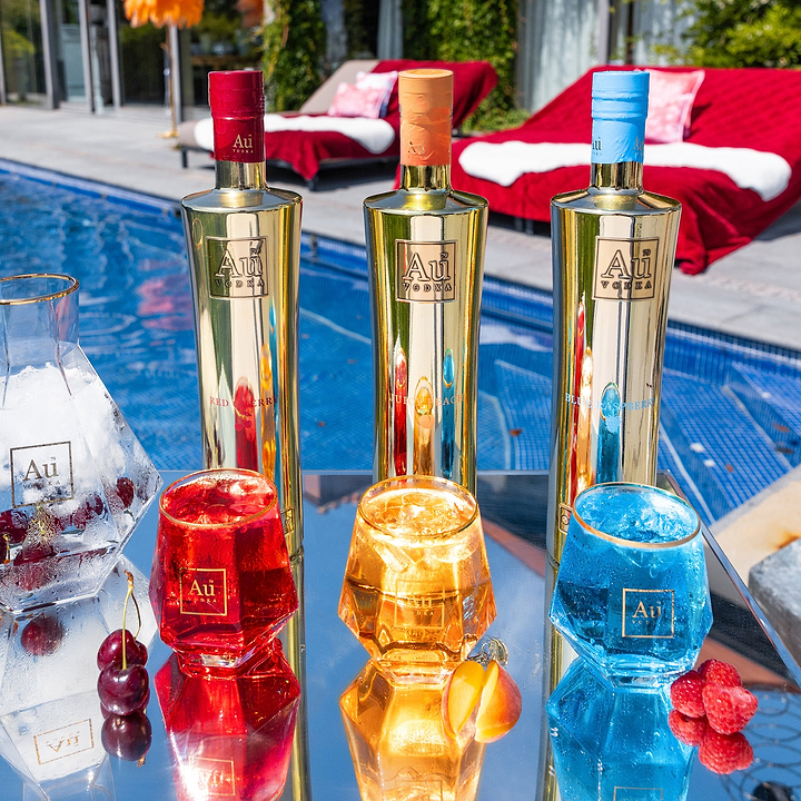 Au Vodka 3 Bottle Combo