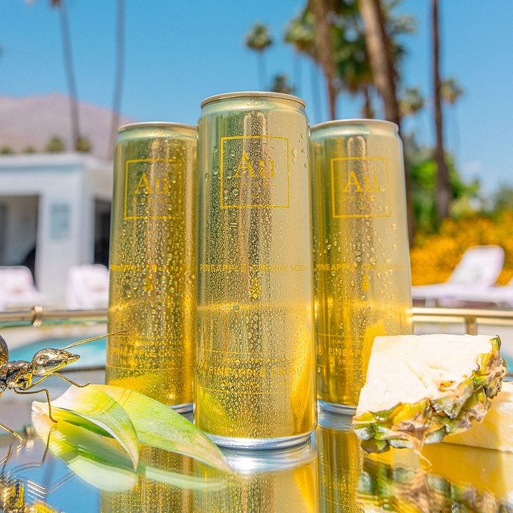 Au Vodka Pineapple Crush Pre-Mixed Cans
