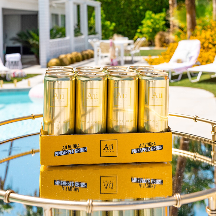 Au Vodka Pineapple Crush Pre-Mixed Cans