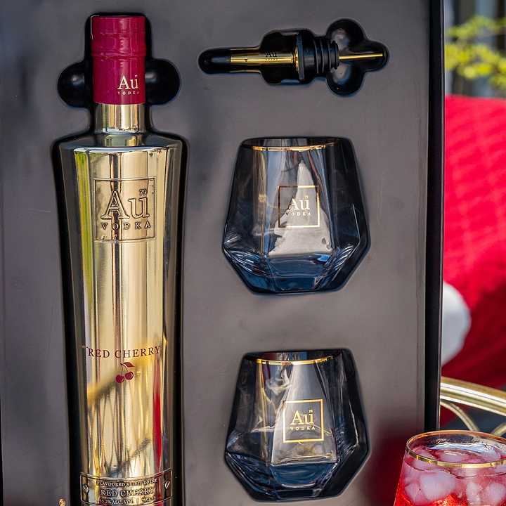 Au Vodka Red Cherry Gift Pack