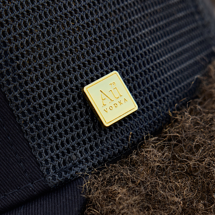 Au Signature Cap - Black/Gold